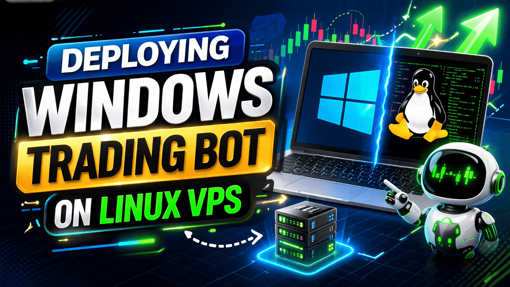 Running MT5 Trading Bot on Ubuntu Linux VPS with Wine and Traefik